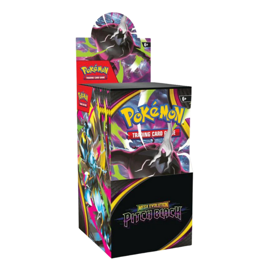 X10 Pokemon TCG: Mega Evolutions Pitch Black Half Booster | 18 Packs | Sealed X10